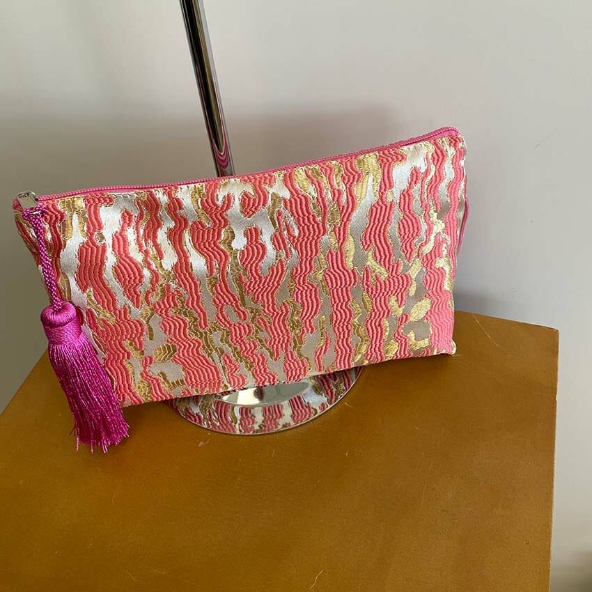 Pochette shop rose doré