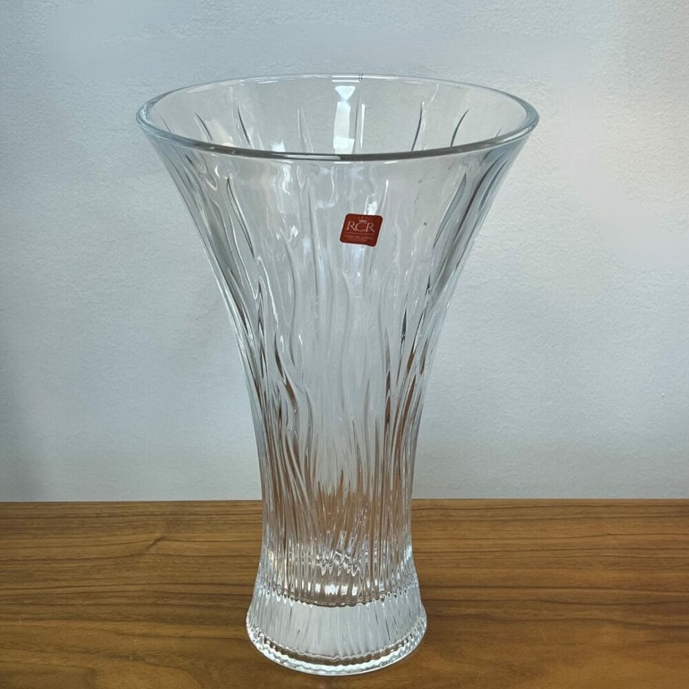 vase Tina en cristal rcr décoration de la boutique plume magasin de déco rouen le petit quevilly normandie