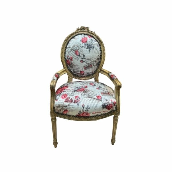 fauteuil médaillon meuble déco de la boutique plume magasin de décoration au docks76 a Rouen normandie
